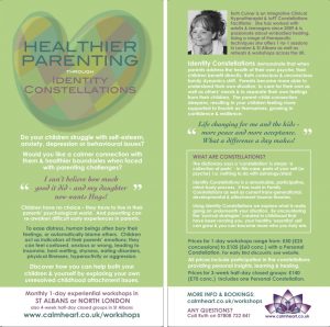 Healthier parenting flyer